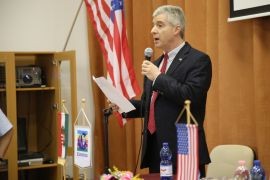 Vendégek az amerikai követségről