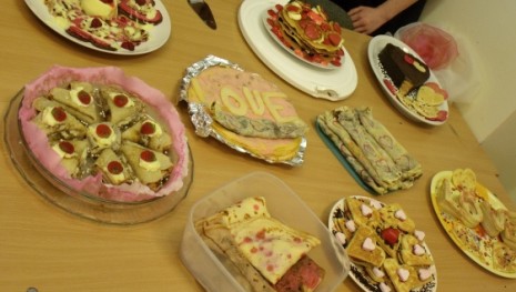 Pancake Day & Valentine's Day = Valentinecake Day