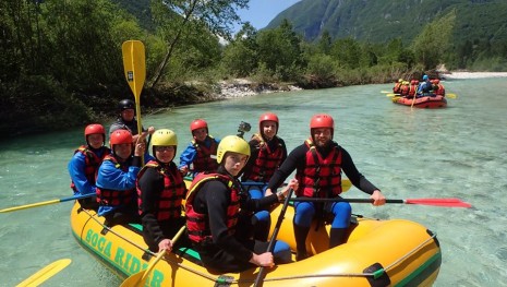 Rafting és kanyoning hétvége Szlovéniában