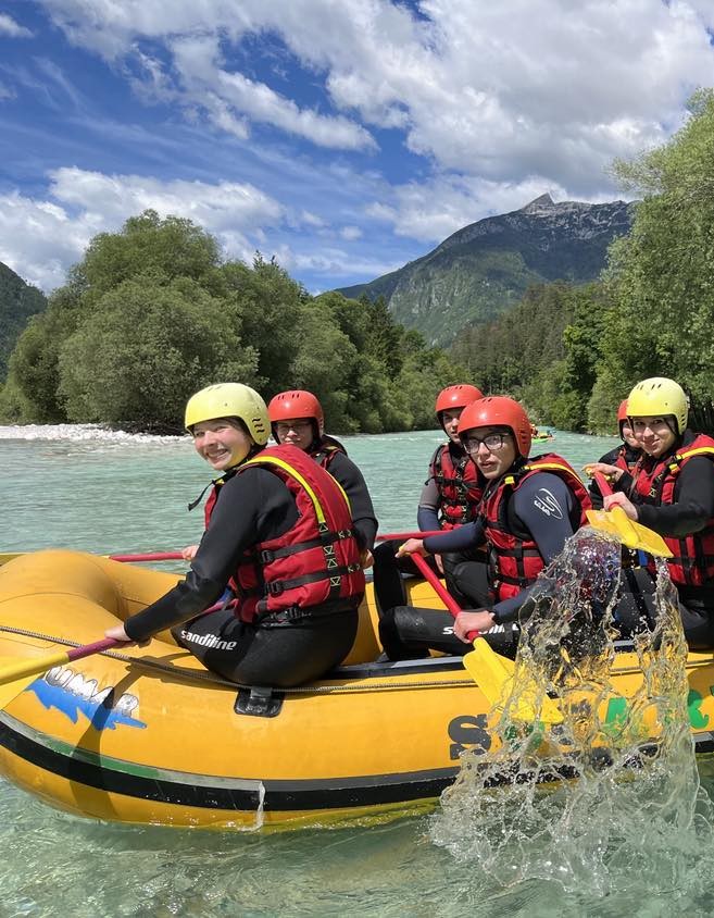 Rafting tábor Szlovéniában / Rafting camp in Slovenia